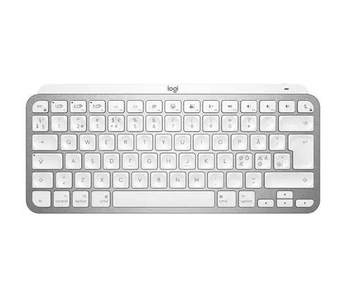 Logitech MX Keys Mini For Mac Minimalist Wireless Illuminated Keyboard, Mini, Bl