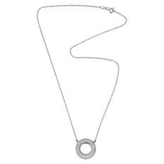 Million Stars Halsband Vitguld