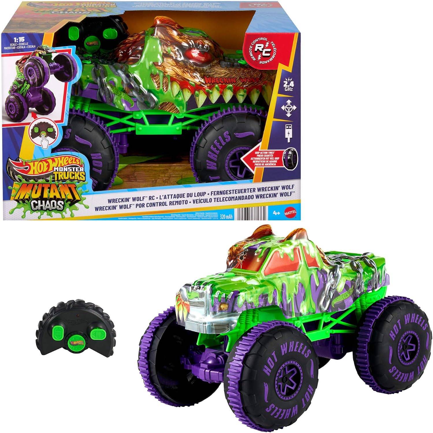 Hot Wheels - Remote Controlled Wreckin' Wolf 1:15 (JMM77)