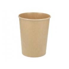 Papbæger Verive Soup-To-Go 950ml 32oz Ø115xH137mm PAP/PLA FSC Brun,25 stk/ps - (25 stk.)