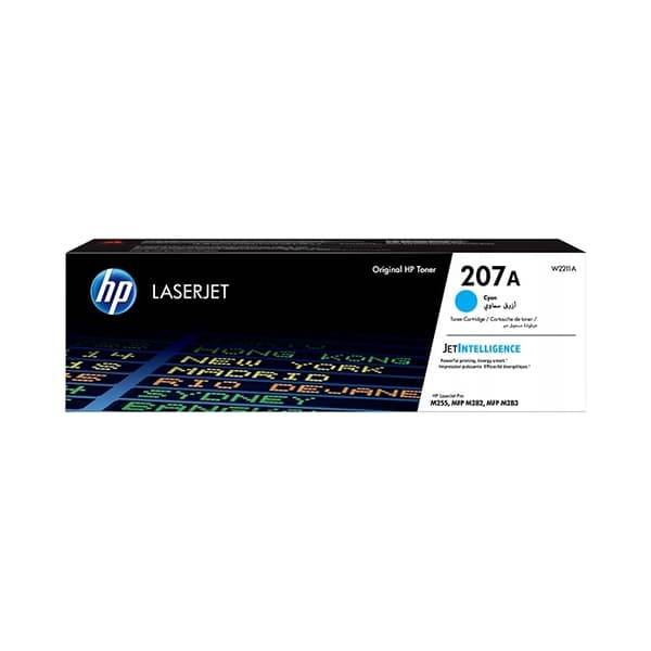 Toner HP 207A W2211A Cyan M282 M283 1 stk.