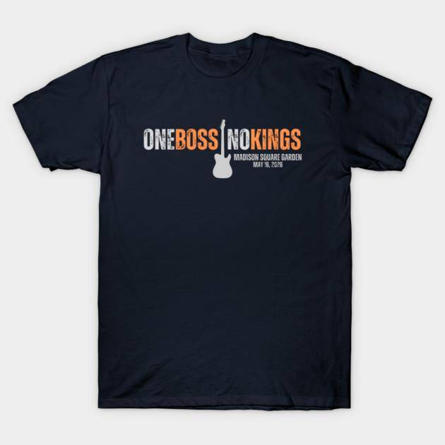New York City Bruce Springsteen No Kings Tour 2026 T-shirt cm