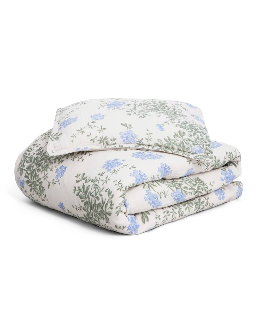 garbo&friends Babysängset I Muslin Plumbago Plumbago One-Size Blå One Size Pojkar, Flickor