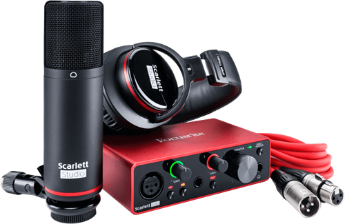 Focusrite Scarlett3 Solo Studio.