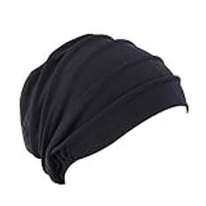 LSGGTIM Turban dam kemo-huvudbonad, cancermössor huvudduk damer bandana beanie hatt bomull kemohattar slouchy turban sovmössa cancer hatt huvudbonad för kvinnor cancer håravfall