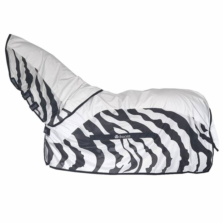 Flugtäcke Buzz-Off Rain Zebra Avtagbar Hals (90)