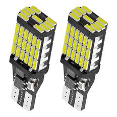 2/6x T15 Led W16w Pærer Canbus Obc Fejlfri Led Baklys 921 912 W16w Led Pærer Bil Baklygte Xenon Hvid 12v Ingen Fejl  (dp) [DB]
