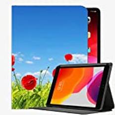 YENDOSTEEN för iPad Air (tredje generationen) 10,5 tum 2019/iPad Pro 10,5 tum 2017 fodral, Sky Clouds Flower Fields Meadow Case Slim Shell Cover för iPad Pro 10,5 tum