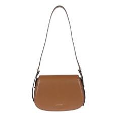 Michael Kors, Taske, Dame, Brun, ONE SIZE, Uld, Stilfuld Flap Messenger Taske