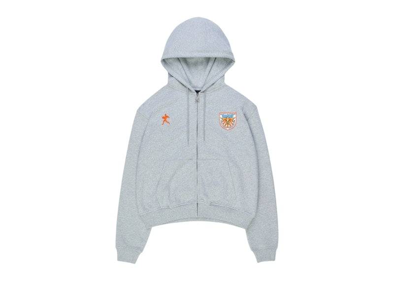 NAHMIAS x Marty Supreme A24 Zip Up Hoodie Heather Grey - M (M)