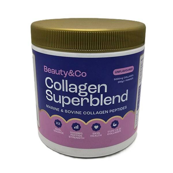 Beauty&CO - Collagen Superblend, Unflavoured - 200g