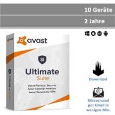 Avast Ultimate 2024/2025, 10 Geräte - 2 Jahre, Download