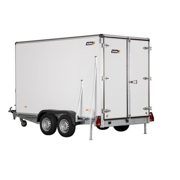 Variant 2005 CVB35 cargotrailer - 2000 kg, Bagdøre eller bagrampe.