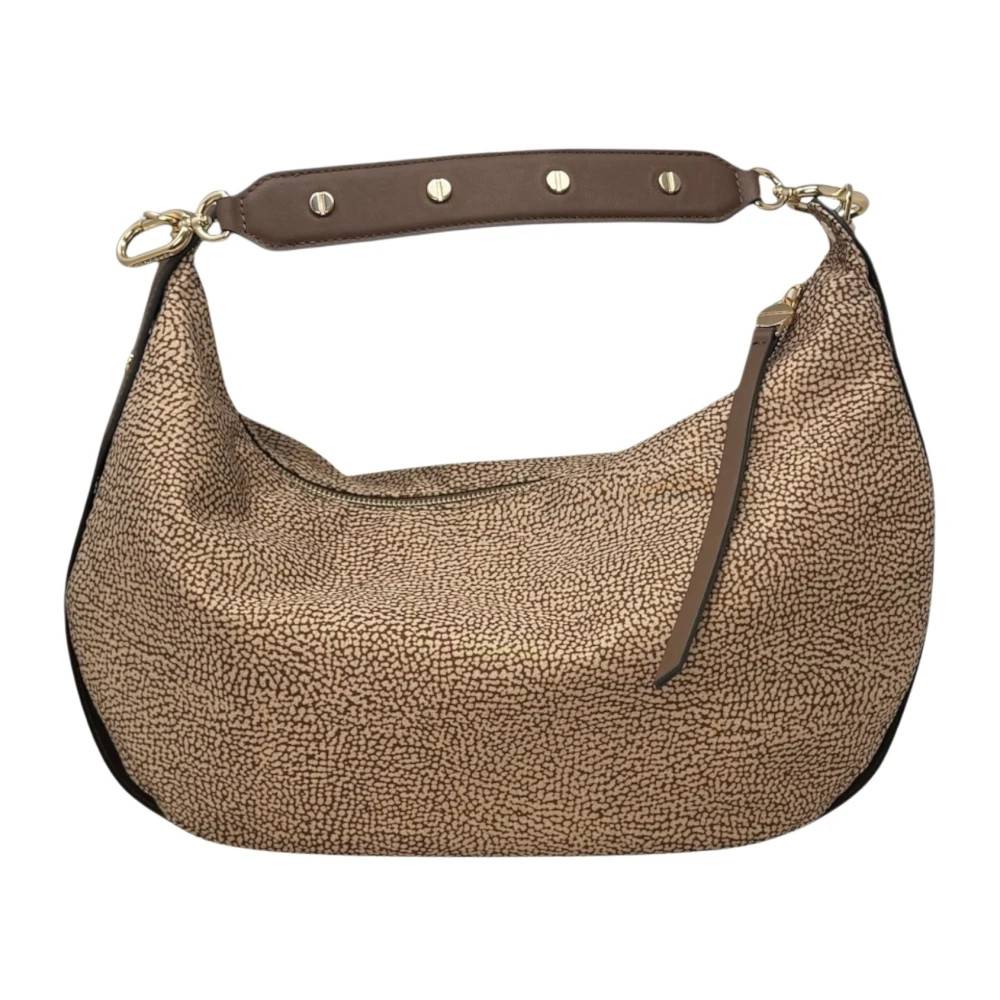 Borbonese Borsa Cross Over - Tasker - Dame - Brun - ONE SIZE - Uld