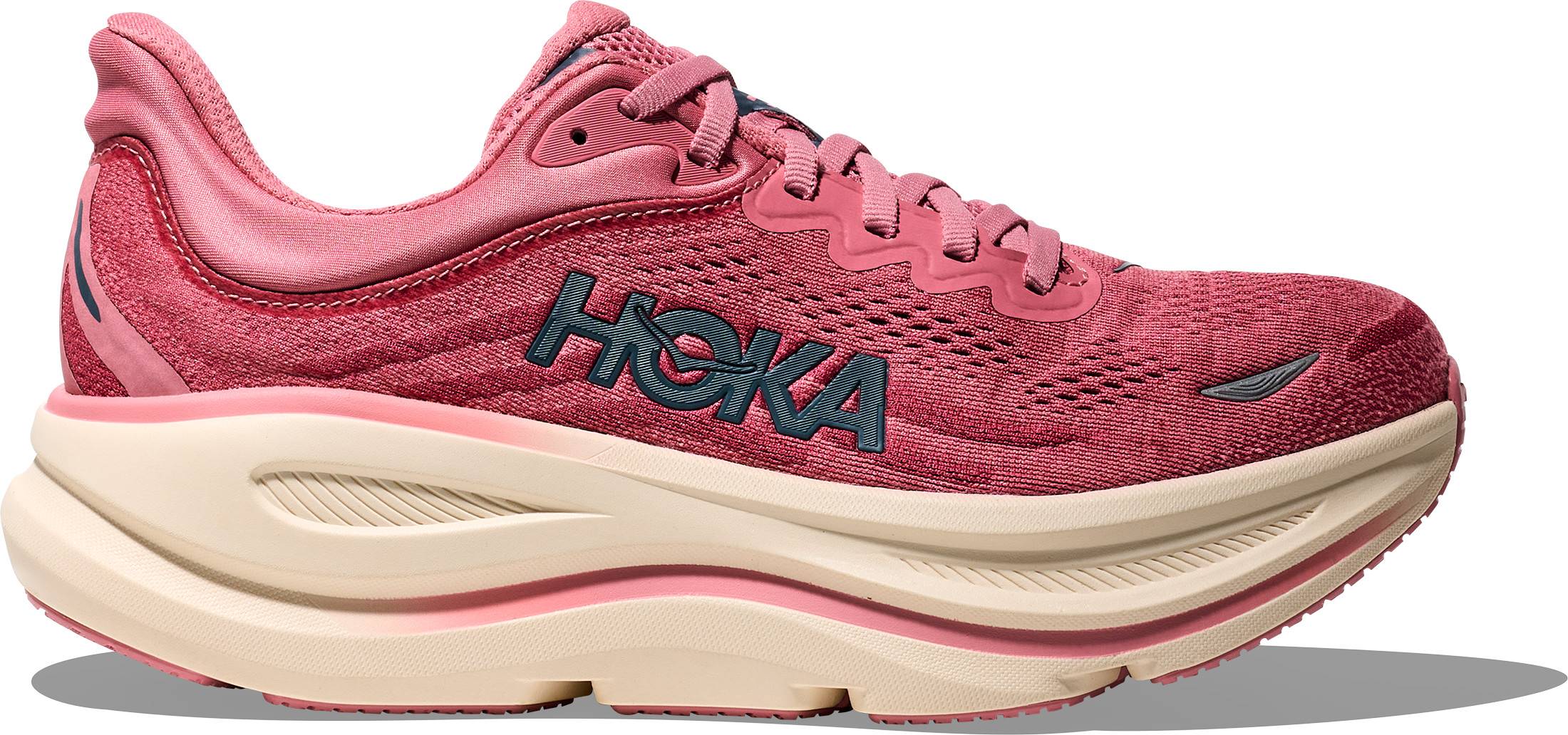 Hoka Women's Bondi 9 Wide Lingonberry/Cranberry, 38