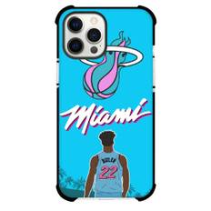 NBA Jimmy Bulter Phone Case For iPhone Samsung Galaxy Pixel OnePlus Vivo Xiaomi Asus Sony Motorola Nokia - Jimmy Bulter Pop Art On Cyan Background