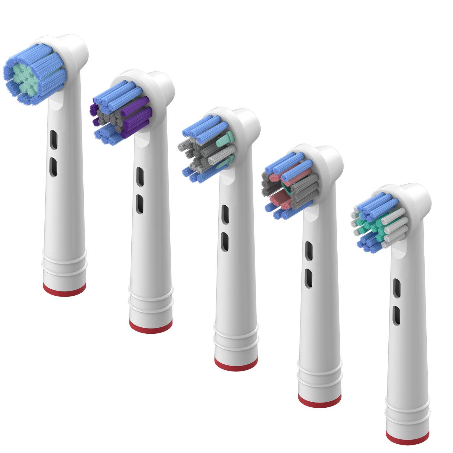 Replacement Brush Heads For Oral Toothbrush -B Fit Advance Power/Pro Health/3D Excel/Vitality Precision Clean BristlesD100 D25