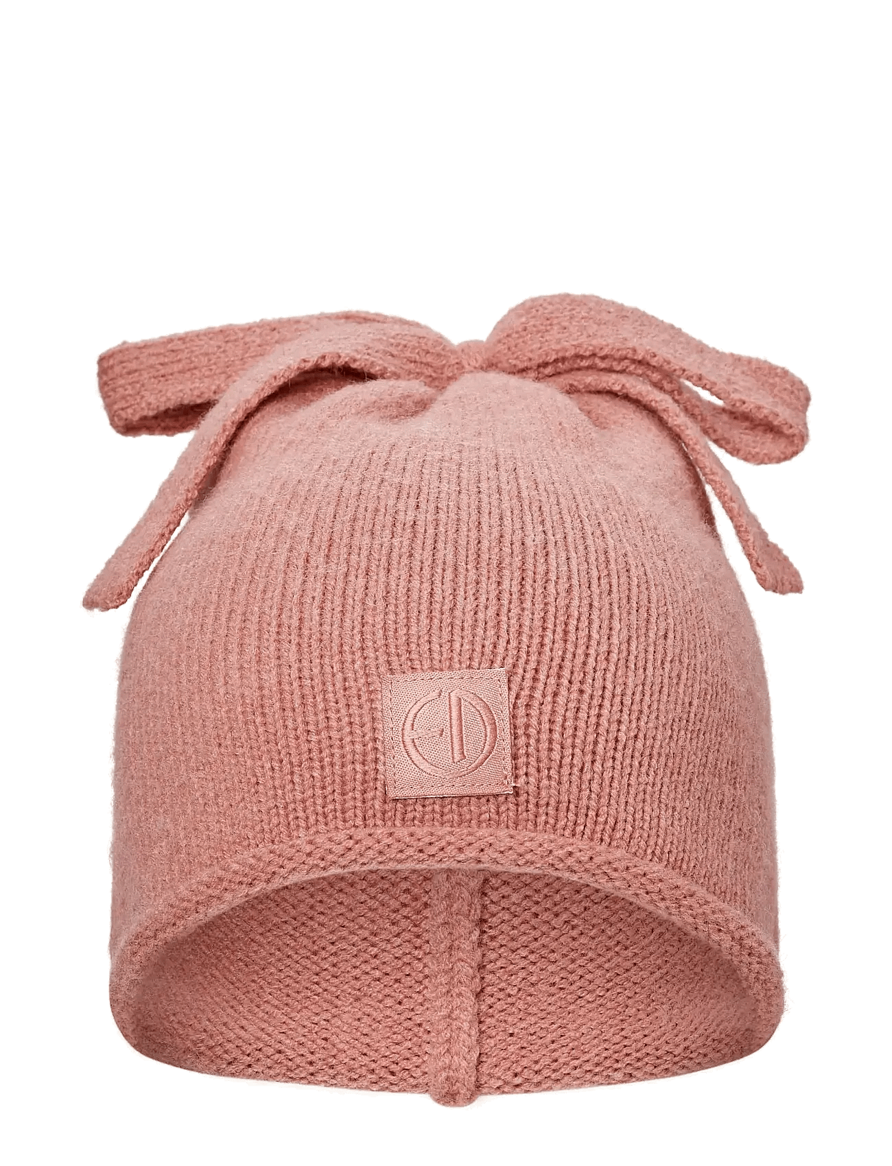 Elodie Details Furry Knit Beanie Rosy Bow 2-3Yr - Pink - 1-2Y
