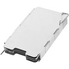 9 plattor hopfällbar gasspis vindruta utomhus camping matlagning brännare vindtät skärm aluminiumlegering utomhus spis vindskydd