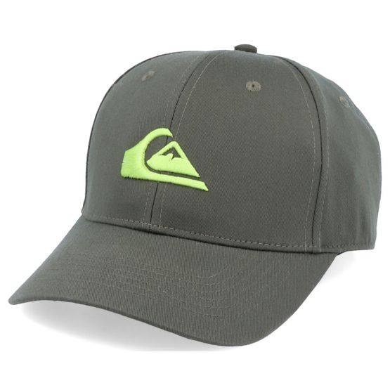 Quiksilver - Grön adjustable Keps - Kids Decades Kalamata Green Adjustable @ Hatstore