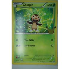 Pokémon Chespin XY01 25 års jubilæum Stor - Pokemon kort - Stort/jumbo kort - Pocket Monster