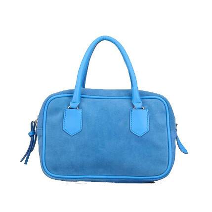 Becksöndergaard Suede Bree håndtaske (AZURE BLUE (1317())