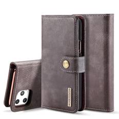 DG.MING Magnet Wallet iPhone 11 Pro Brown