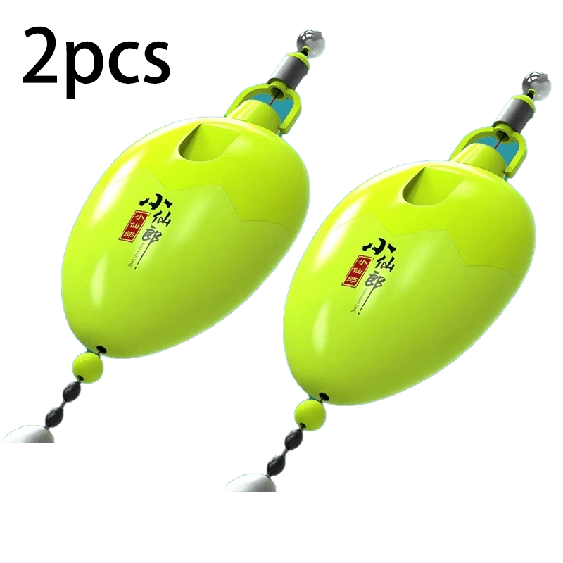 2pcs/1pc Fishing Float, Automatic Bottom-, Wind And Wave Resistant, Long Cast
