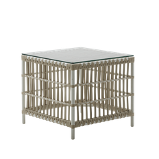Donatello side table Exterior vit, Sika-design