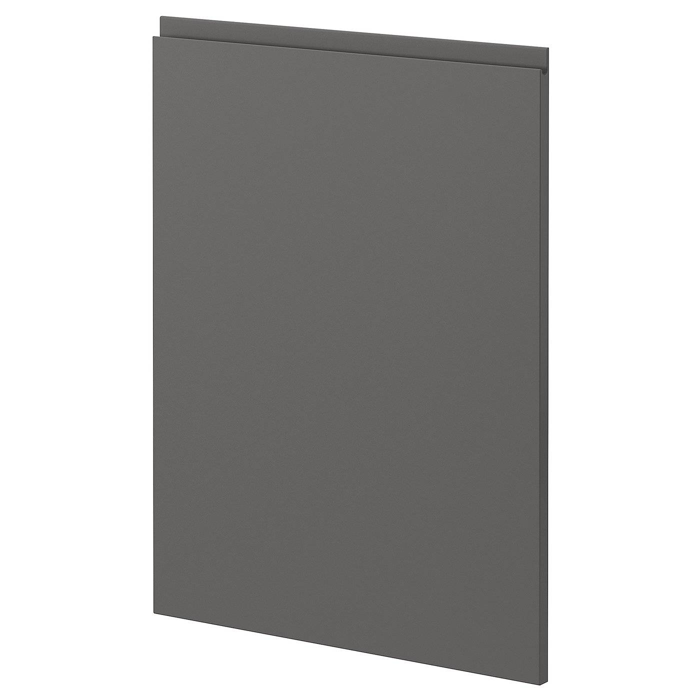METOD 1 front för diskmaskin, Voxtorp mörkgrå, 60 cm