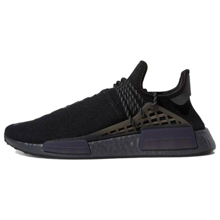 Pharrell x adidas NMD Human Race Triple Black Unisex Sneakers GX2487 cm