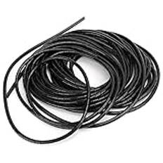 Horoper Kabel Tidy Tube Svart Spiral Wire Wrap Sladd Flexibel Kabel Organizer Management Svart för Datorrum Ledningar (Φ4-20m)