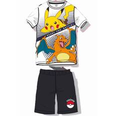 Pokémon T Shirt og Shorts med Charizard og Pikachu til Børn - Pokemon tøj - Pocket Monster