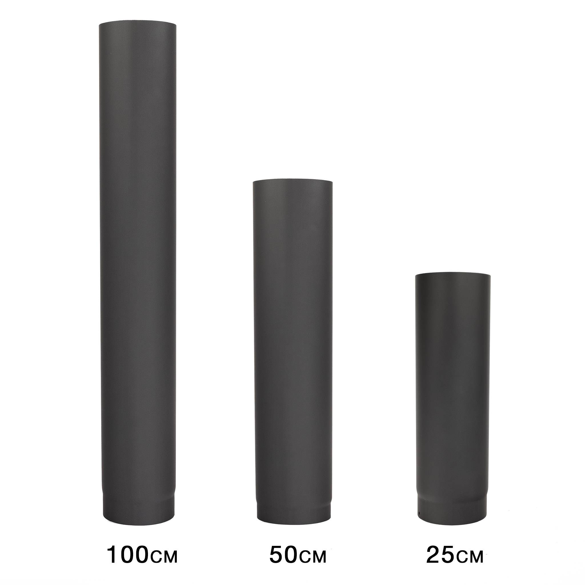 Rökrör 250mm rak