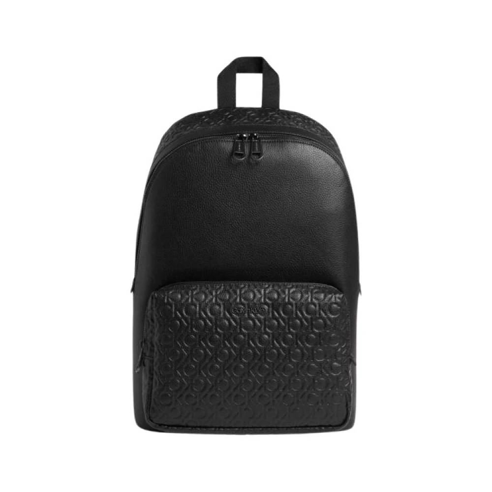 Calvin Klein Zaino Ck Must Mono Block Campus Bp - Tasker - Herre - Sort - ONE SIZE - Uld