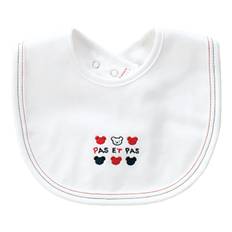 Bib Bib Tricolor Plain Made in Japan [Baby Castle]