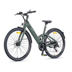 N1 Air Elcykel (25 km/h) - Grön / Lågt insteg