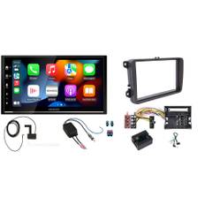 VW Eos 2-DIN car radio set with Apple CarPlay and Android Auto