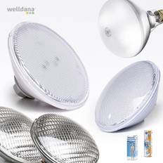 Pool pærer (LED og HALOGEN) - Hvid (varm) - GY6.35 (stifter) - Halogen - 75