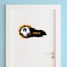 Dörrklistermärke - Fotbollsdesign
