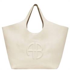 Anine Bing Lili Tote Bag, Sand Pebbled