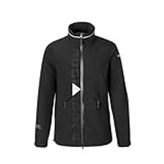 ASUS ROG Apex Windbreaker (vatten- och vindavvisande, ventilerande nätfoder, stuvbar huva, dubbel dragkedja, svart) storlek S, svart, S