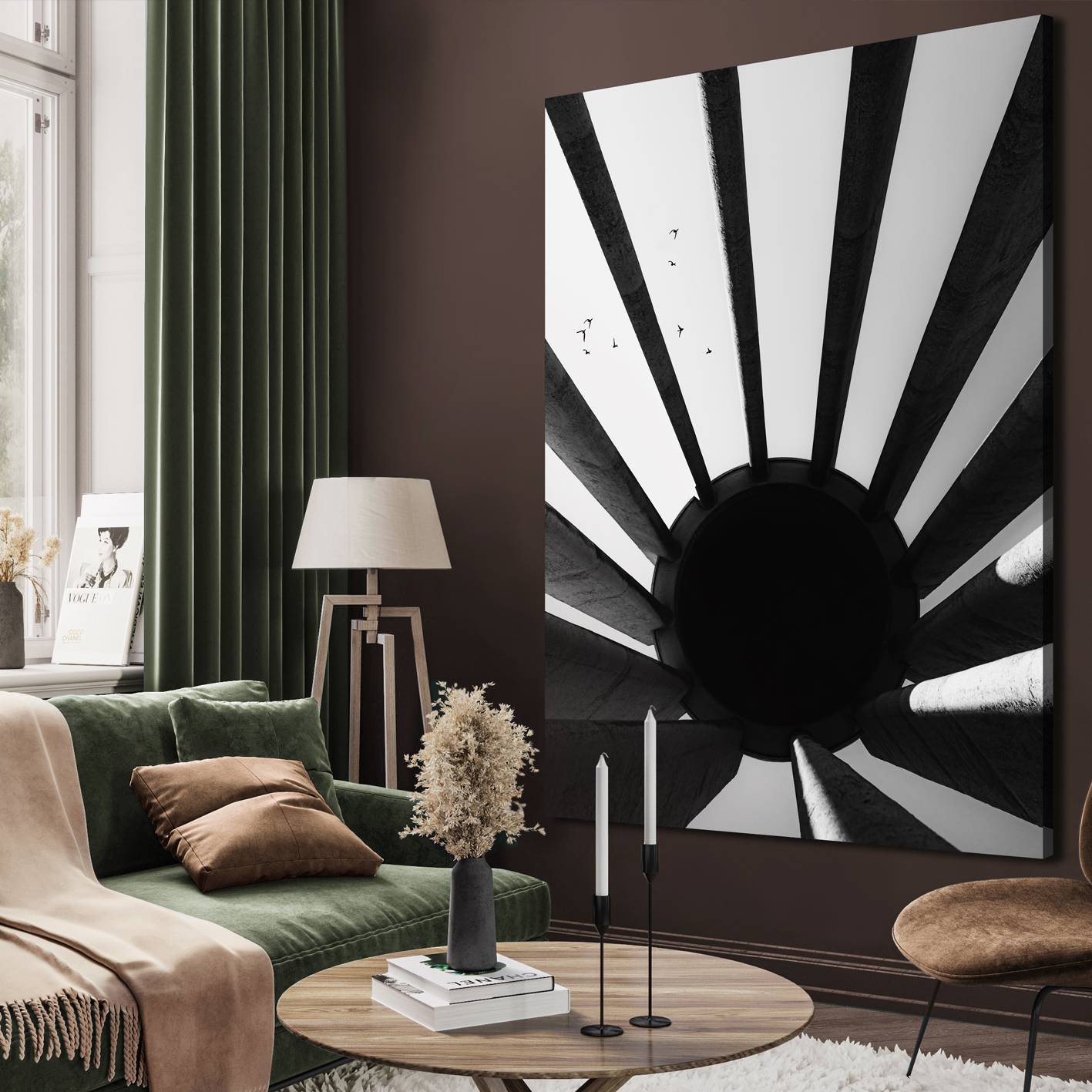 Ljuddämpande tavla - Water Tower Canvas