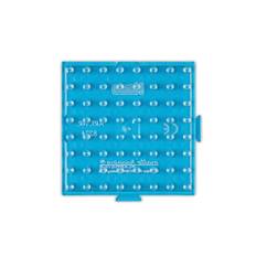 Hama Maxi Perleplade - Firkant Lille 8,5x8,5 cm - Gennemsigtig (8224TR) - Samlefunktion