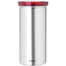 Brabantia Storage Container for 18 Coffee Pods, Red Lid