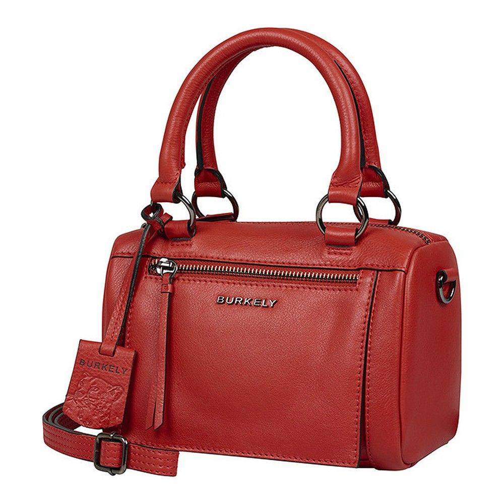 Burkely Rock Ruby Handväska 21cm, Röd