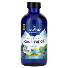 Nordic Naturals, Arctic-D Cod Liver Oil, Lemon Flavor, 8 fl oz (237 ml)