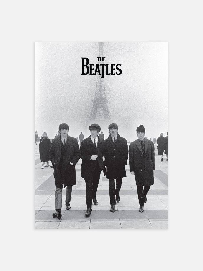 The Beatles Paris Poster