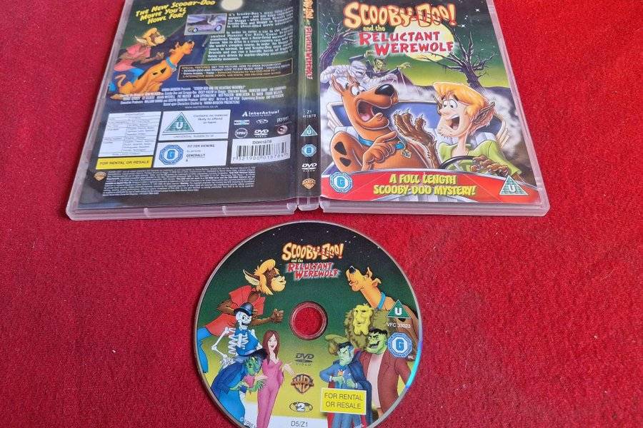 SCOOBY-DOO AND THE RELUCTANT WEREWOLF DVD