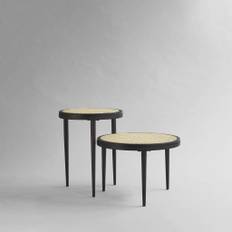 Hako Table, Low - Burned Black